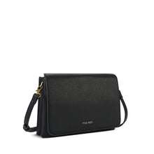 Load image into Gallery viewer, Canadian, Canada, purse, vegan leather, Pixie Mood, black, crossbody