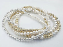 Load image into Gallery viewer, Fresh Water Pearl Bracelet Acorn Home + Apparel