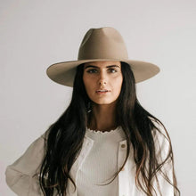 Load image into Gallery viewer, Emma Wide Brim Fedora Acorn Home + Apparel