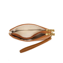 Load image into Gallery viewer, Paris Double Zip Pouch Acorn Home + Apparel