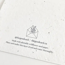 Load image into Gallery viewer, Plantable Greeting Card - Love You the Most Acorn Home + Apparel