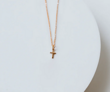 Load image into Gallery viewer, Dainty Cross Necklace