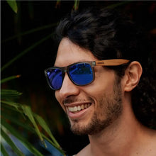 Load image into Gallery viewer, GoWood Square Sunglasses Acorn Home + Apparel