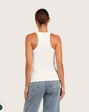 Load image into Gallery viewer, Bamboo Ribbed Racerback Tank Acorn Home + Apparel