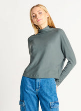 Load image into Gallery viewer, Rachel Mock Neck Top Acorn Home + Apparel