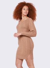 Load image into Gallery viewer, Aran Sweater Dress