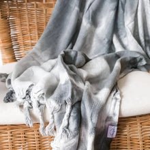 Load image into Gallery viewer, Oversized Turkish Towel - Tie Dye Acorn Home + Apparel
