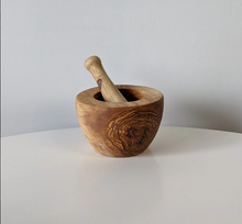Load image into Gallery viewer, Olivewood Mortar &amp; Pestel
