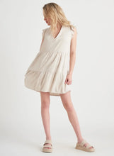 Load image into Gallery viewer, Linen Babydoll Mini Dress Acorn Home + Apparel