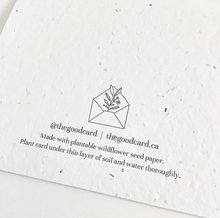 Load image into Gallery viewer, Plantable Greeting Card - Happy Valentines Day
