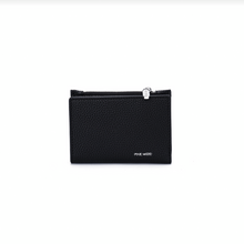 Load image into Gallery viewer, Pixie Mood Aiko black  soft vegan leather wallet.

