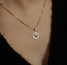 Load image into Gallery viewer, North Star Pendant Necklace
