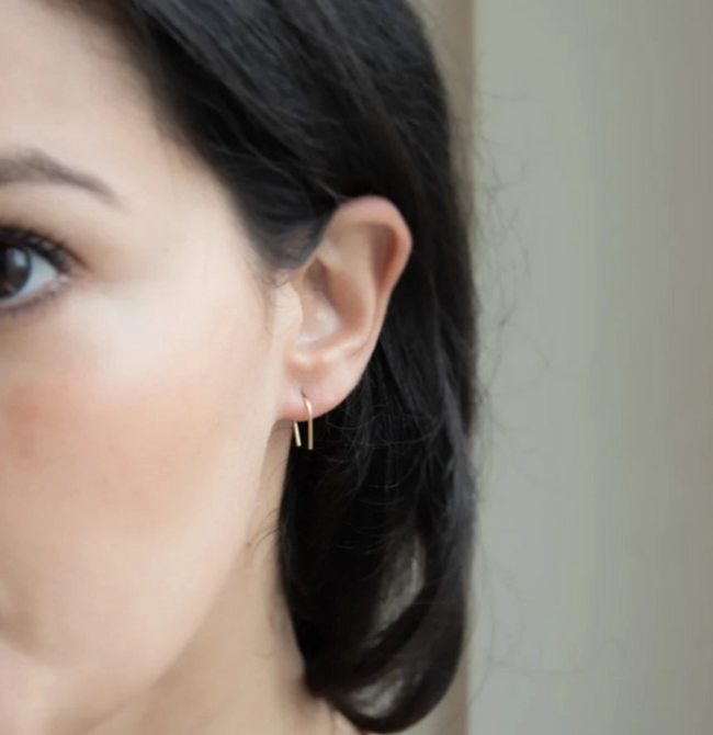 Arch Thread Earrings