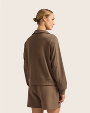 Load image into Gallery viewer, Boody Quarter Zip Sweater Acorn Home + Apparel
