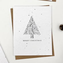 Load image into Gallery viewer, Plantable Greeting Card - Holiday Tree
