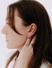 Load image into Gallery viewer, Maeve Rectangle Hoops Acorn Home + Apparel
