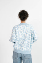 Load image into Gallery viewer, Floral Checkered Sweater Acorn Home + Apparel
