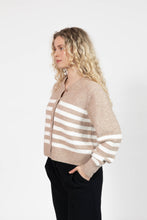 Load image into Gallery viewer, Mabel Striped Short Cardi
