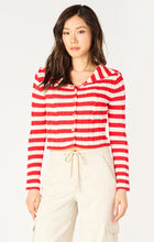 Load image into Gallery viewer, Jerry Stripe Cardigan
