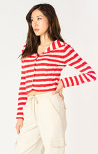 Load image into Gallery viewer, Jerry Stripe Cardigan
