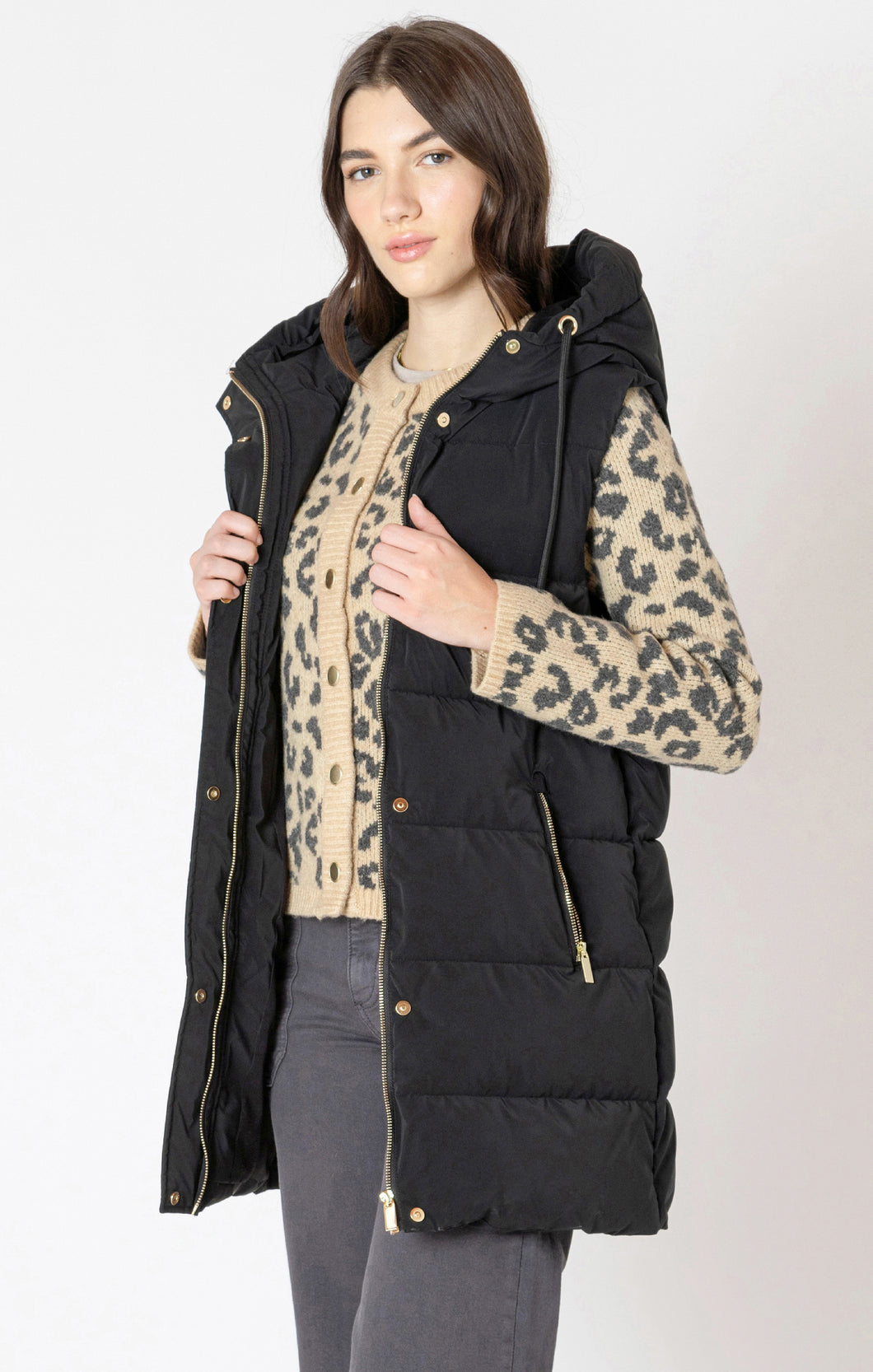 Hooded Puffer Vest