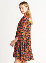 Load image into Gallery viewer, Cinnamon Floral Dress
