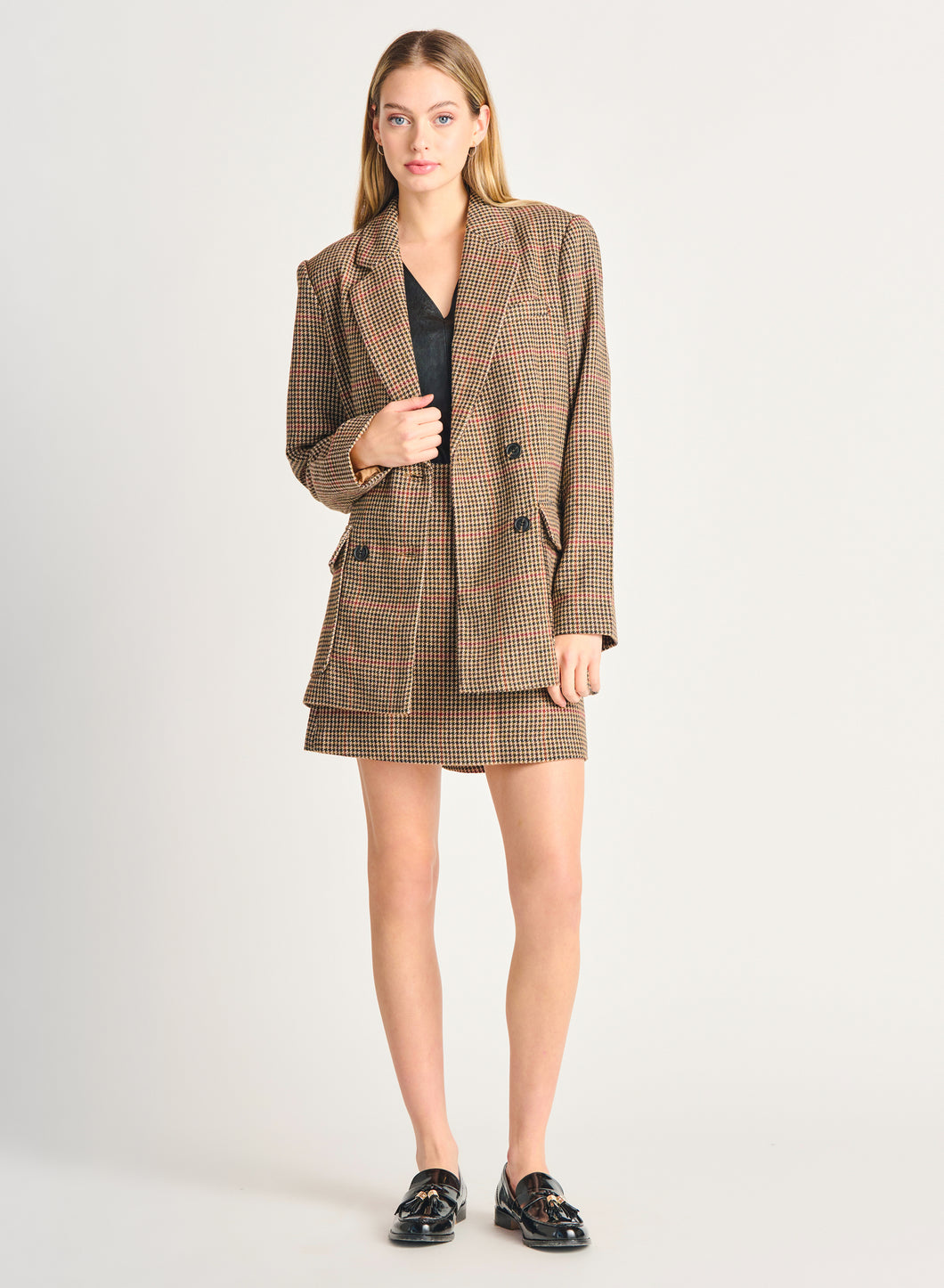 Oxford Houndstooth Blazer