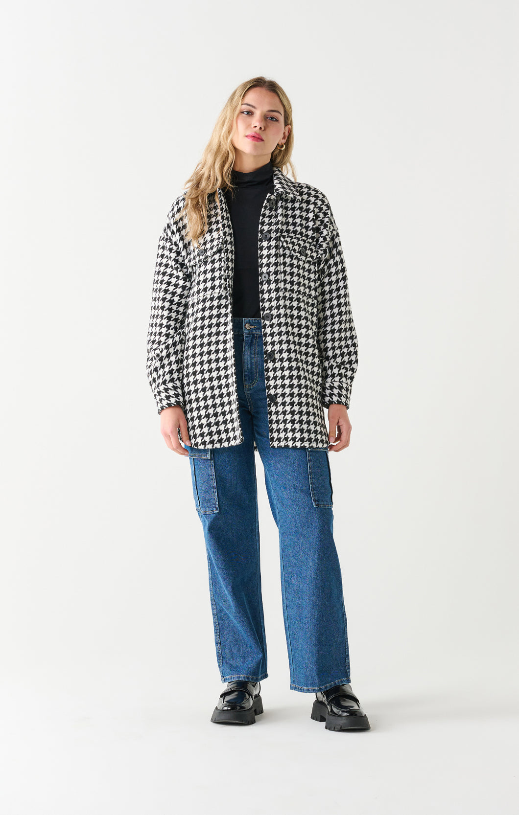 Houndstooth Shacket