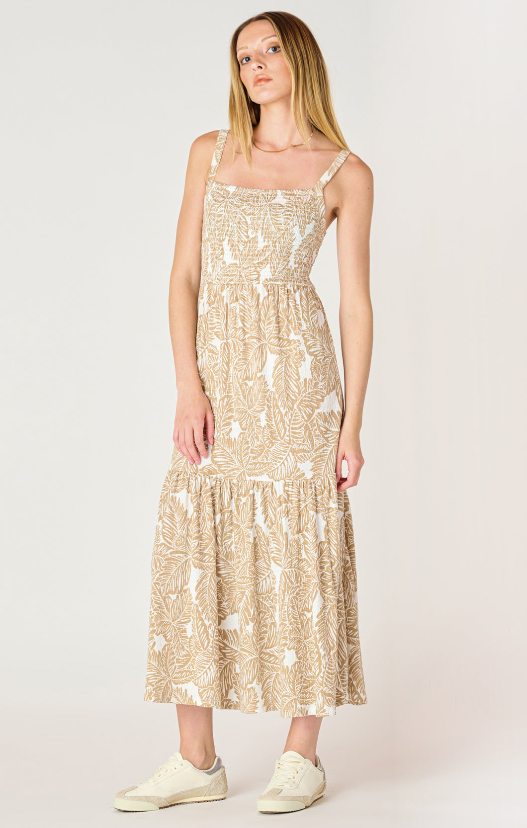 Palm Midi Dress