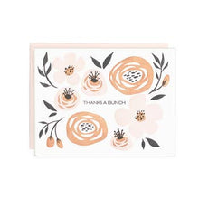Load image into Gallery viewer, Greeting Card - Thanks a Bunch Folk Floral
