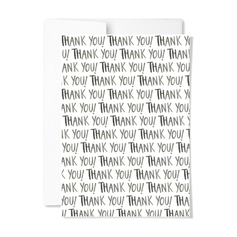 Greeting Card - Many Thanks