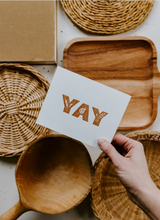 Load image into Gallery viewer, Greeting Card - Yay

