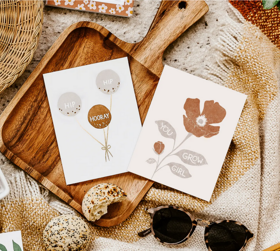 Greeting Card - You Grow Girl