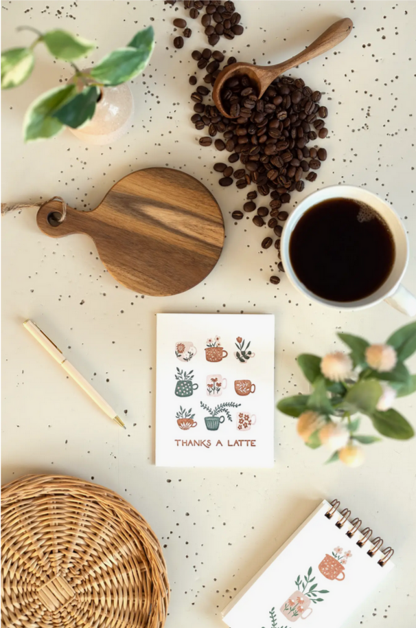Greeting Card - Thanks a Latte