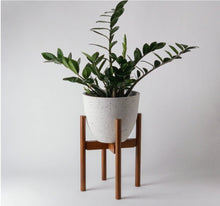 Load image into Gallery viewer, Adjustable Bamboo Plant Stand
