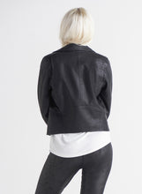 Load image into Gallery viewer, Faux Leather Moto Jacket
