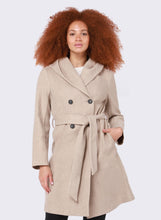 Load image into Gallery viewer, Belted Hooded Coat
