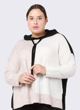 Load image into Gallery viewer, Colour Block Hooded Sweater
