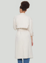 Load image into Gallery viewer, Double Breasted Knit Trench Jacket
