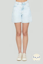 Load image into Gallery viewer, High Rise Acid Wash Shorts
